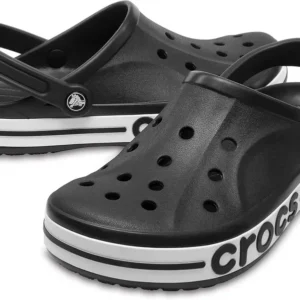 Crocs Bayaband Comfort Clogs – Solid Black | Lightweight Casual Slip-On