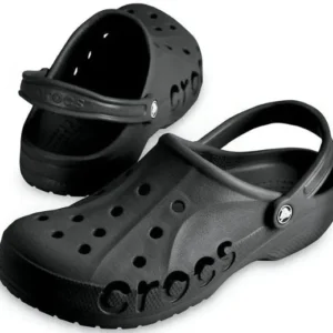 Crocs Baya Comfort Clogs – Black | Lightweight Casual Slip-On